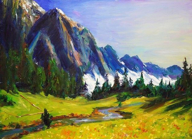 Oil Painting - Landscape 2